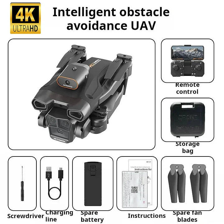 SkyMaster - HS175D Quadcopter 4k Dronekamera