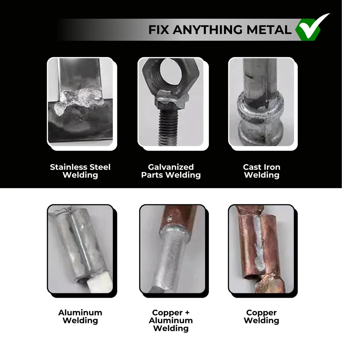 QuickFix - Øjeblikkeligt metalreparationssæt