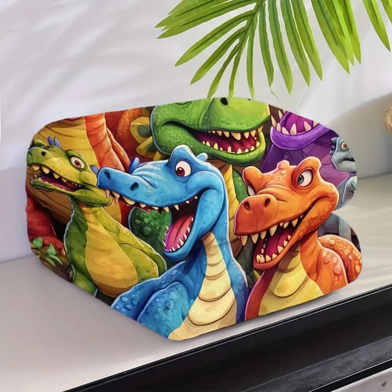 SnuggleSaurus - Ultrablødt Dino-tæppe