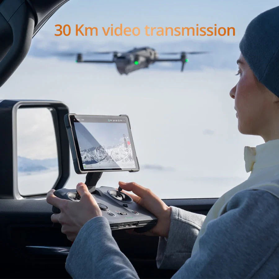 Den nye generation AirView Pro 4: Drone med tre kameraer til begyndere og professionelle optagelser.